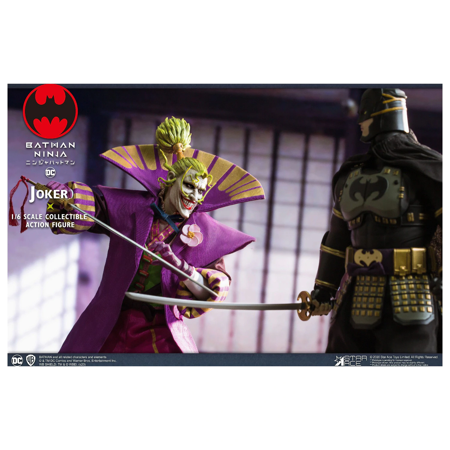 Batman Ninja My Favourite Movie Action Figure 1/6 Joker 30 cm product photo