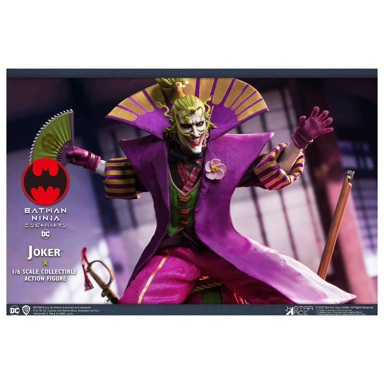 Batman Ninja My Favourite Movie Action Figure 1/6 Joker 30 cm product photo