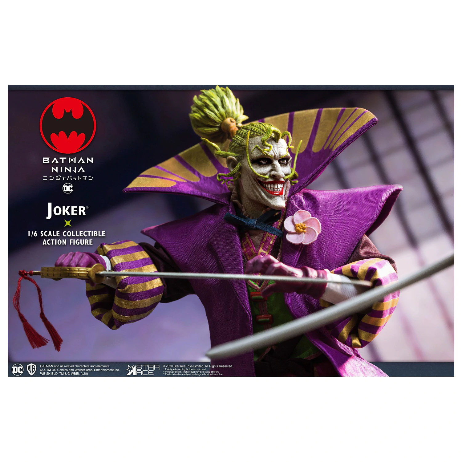 Batman Ninja My Favourite Movie Action Figure 1/6 Joker 30 cm product photo