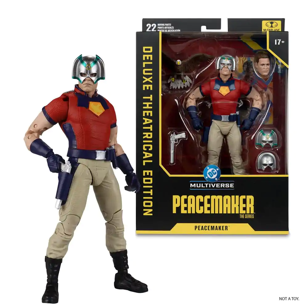 Peacemaker DC Mulitverse DC Theatrical Deluxe Edition Action Figure Peacemaker 19 cm product photo