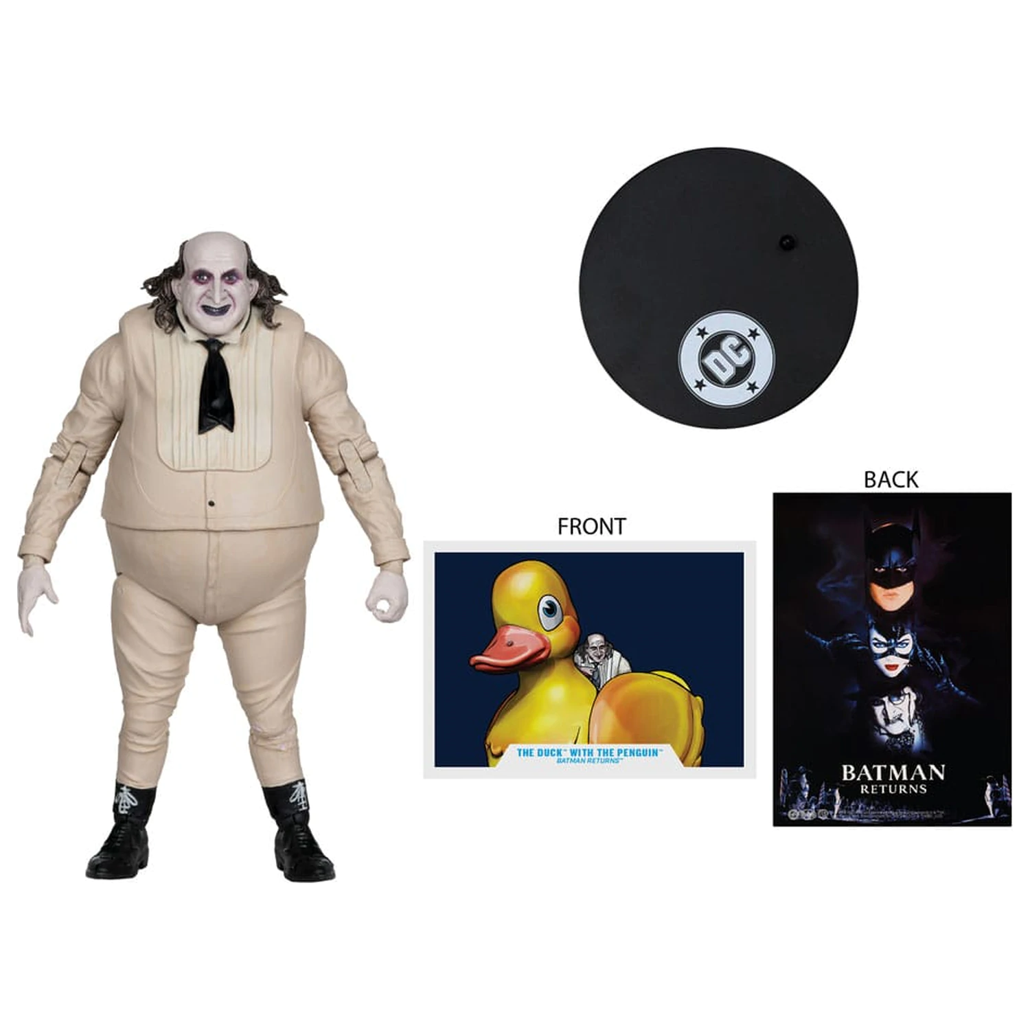 Batman Returns DC Multiverse with Action Figure Vehicle The Duck & Penguin 24 cm product photo