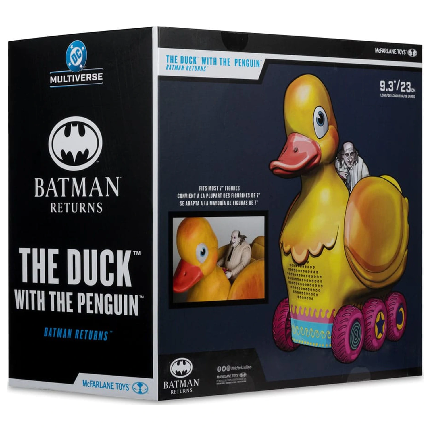 Batman Returns DC Multiverse with Action Figure Vehicle The Duck & Penguin 24 cm product photo