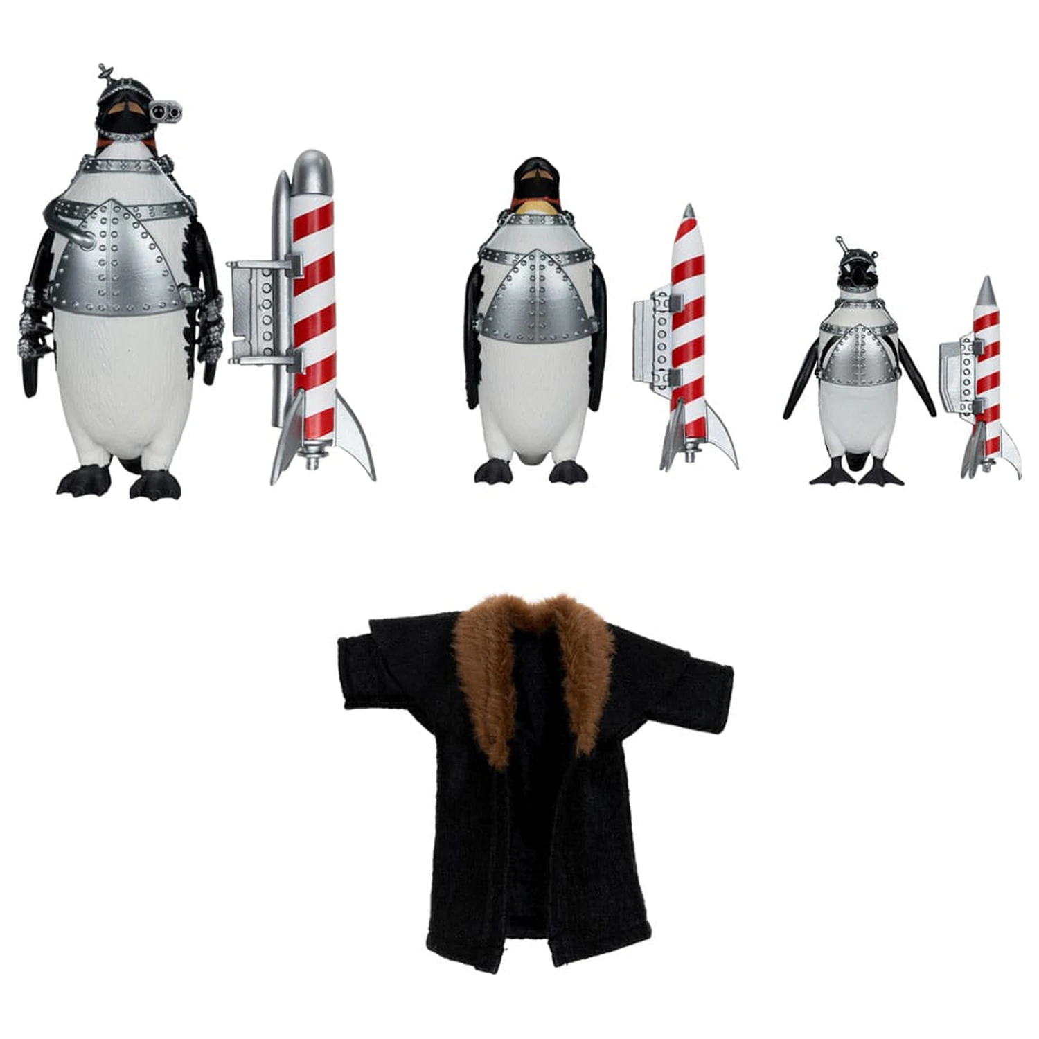 Batman Returns DC Theatrical Deluxe Edition Action Figure Commando Penguins Pack 12 cm product photo