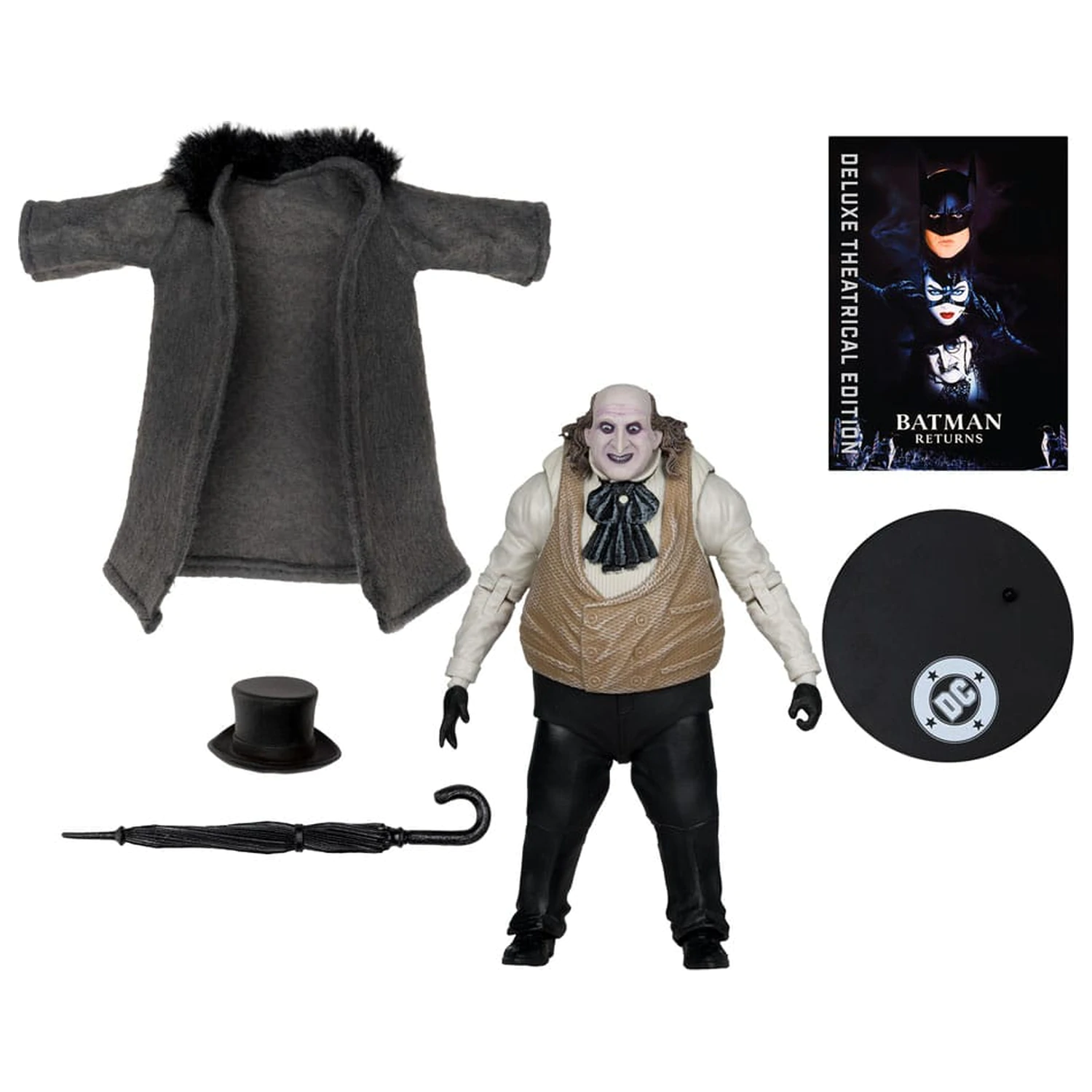 Batman Returns DC Theatrical Deluxe Edition Action Figure The Penguin 16 cm product photo