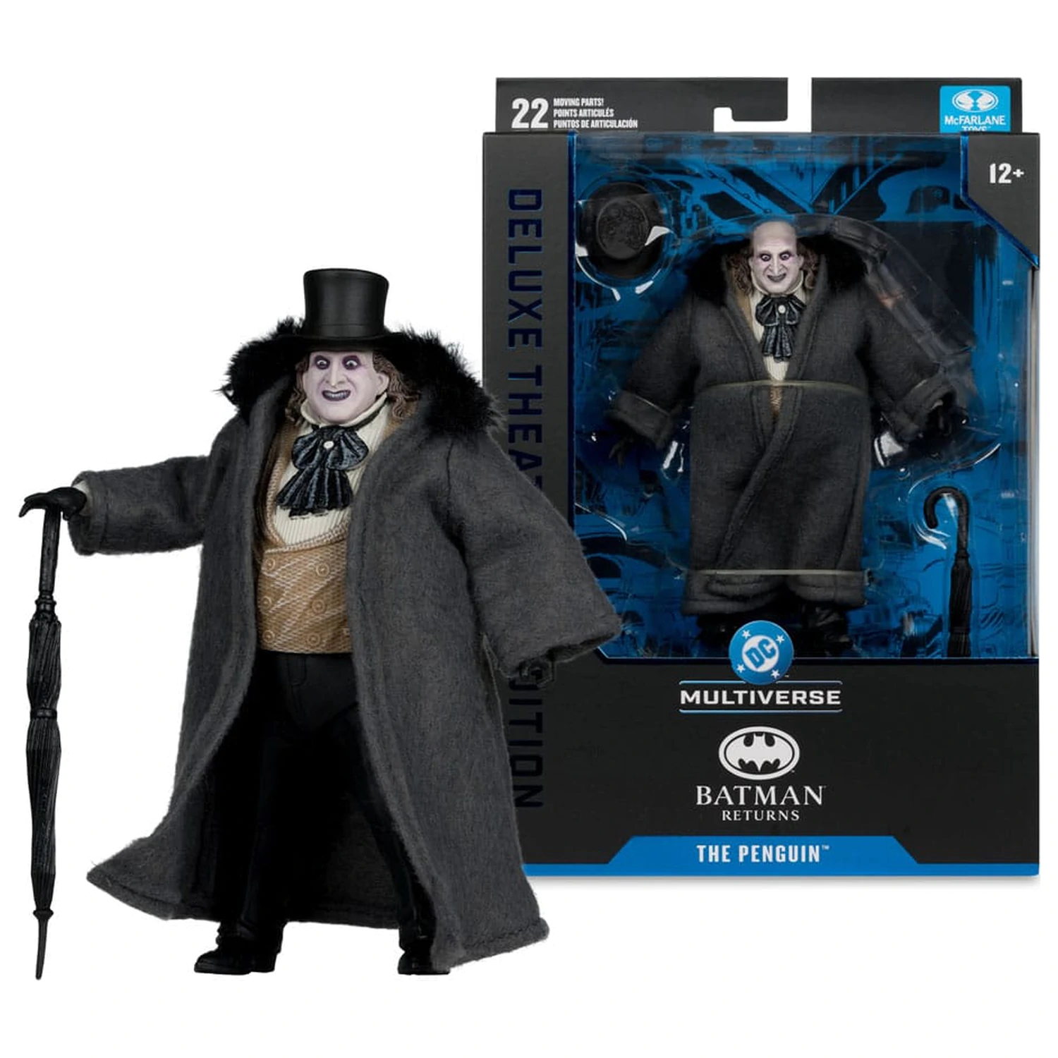 Batman Returns DC Theatrical Deluxe Edition Action Figure The Penguin 16 cm product photo