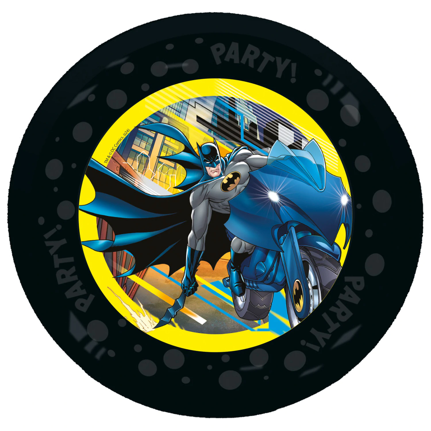 Batman Rogue Rage micro premium plastic dinner plates 4-piece set 21 cm product photo