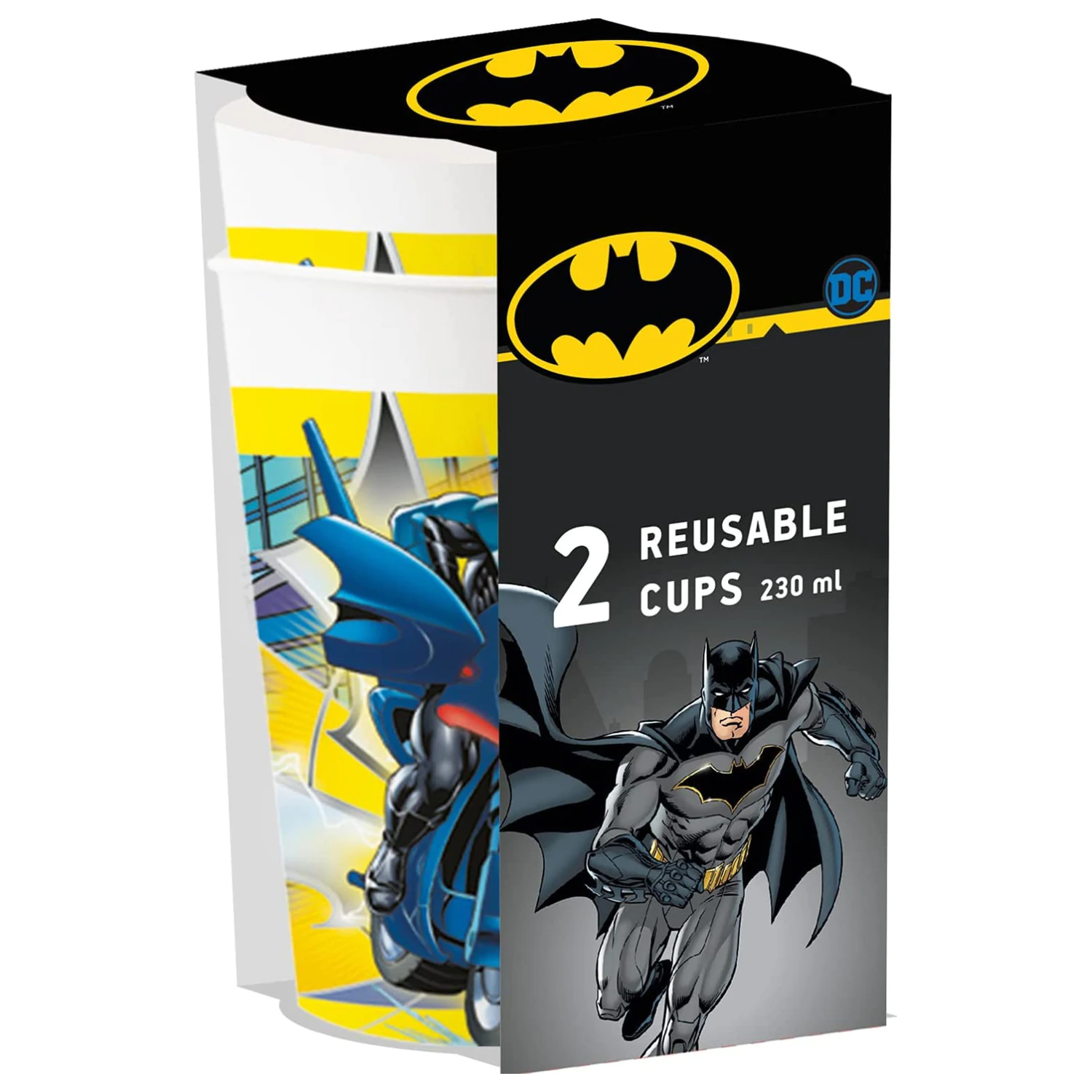 Batman Rogue Rage plastic cup set of 2, 230 ml product photo