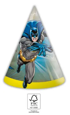 Batman Rogue Rage Party Hat, Cone Hat 6 pcs FSC product photo