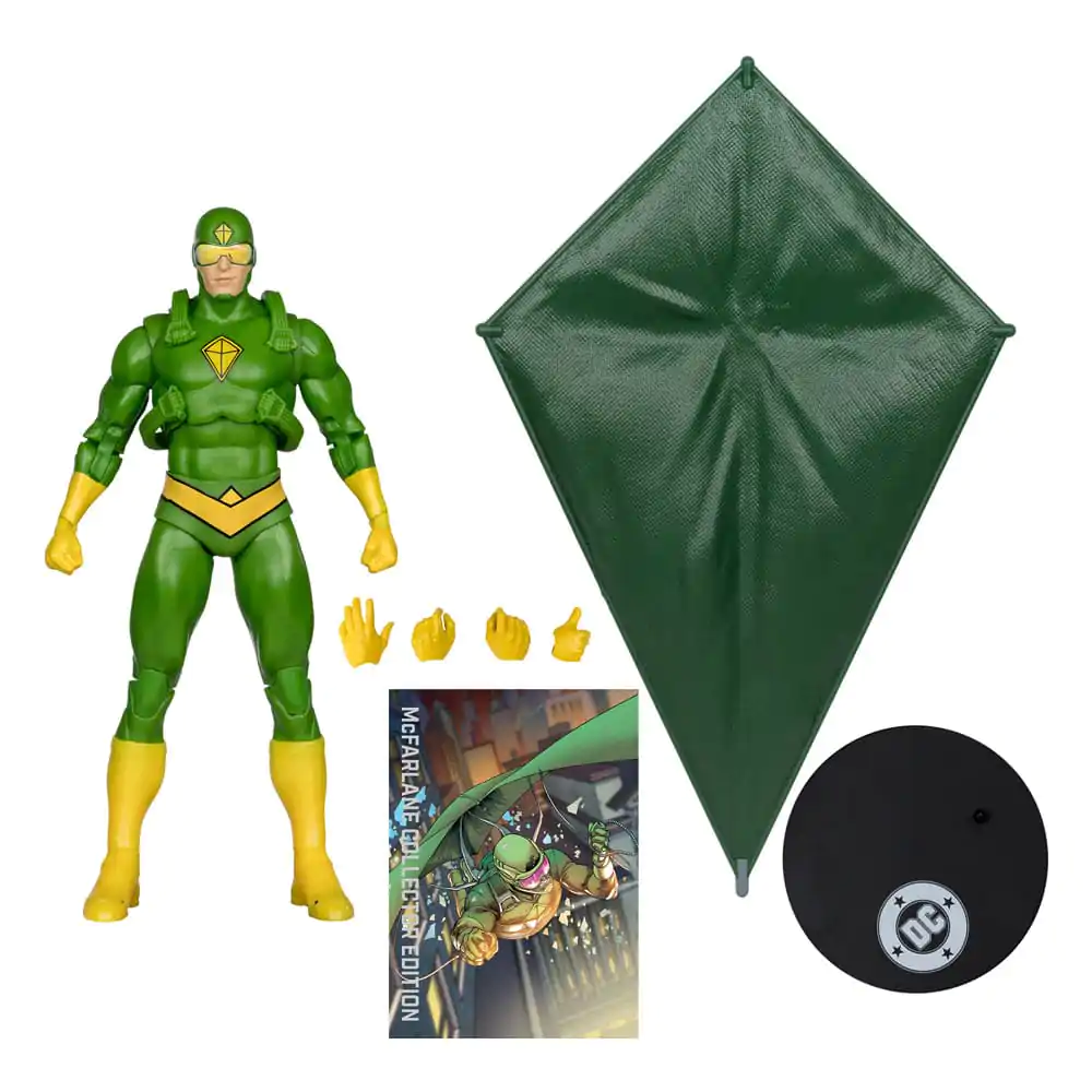 Batman Rogues DC Multiverse McFarlane Collector Edition Action Figure #43 Kite Man (Gold Label) 21 cm product photo