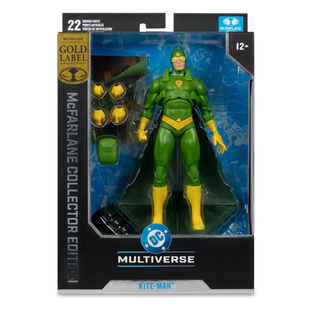 Batman Rogues DC Multiverse McFarlane Collector Edition Action Figure #43 Kite Man (Gold Label) 21 cm product photo