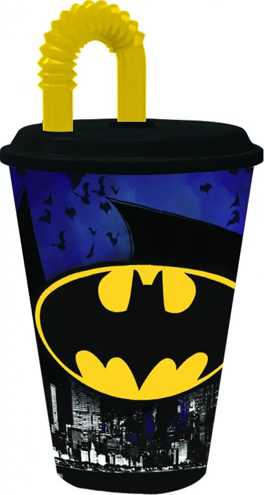 Batman Straw Cup, Plastic 430 ml product photo