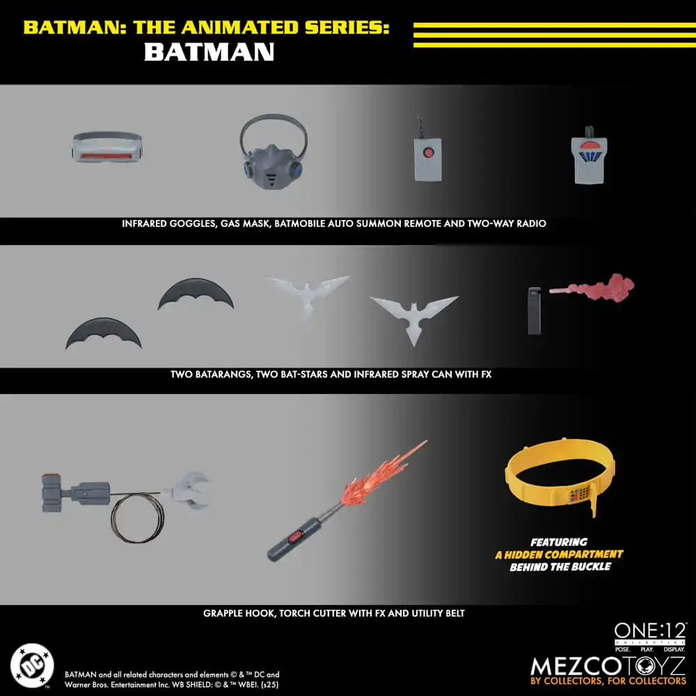 Batman: The Animated Series Action Figure 1/12 Batman 17 cm product photo