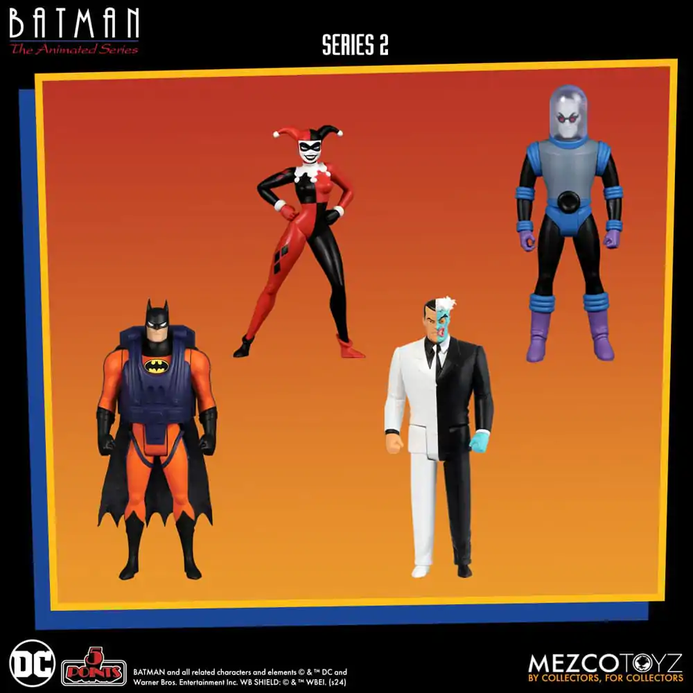 Batman: The Animated Series 2 5 Points Action Figures Deluxe Box Set 9 cm termékfotó