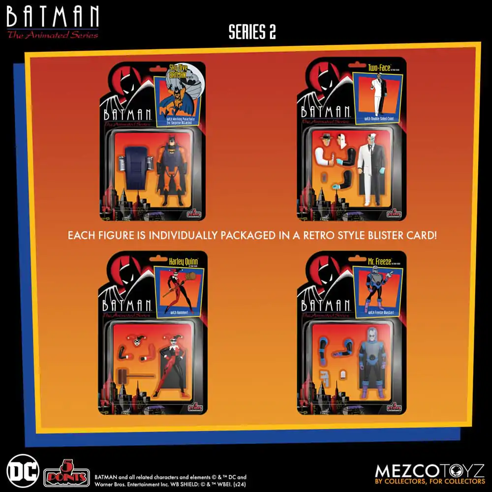 Batman: The Animated Series 2 5 Points Action Figures Deluxe Box Set 9 cm termékfotó