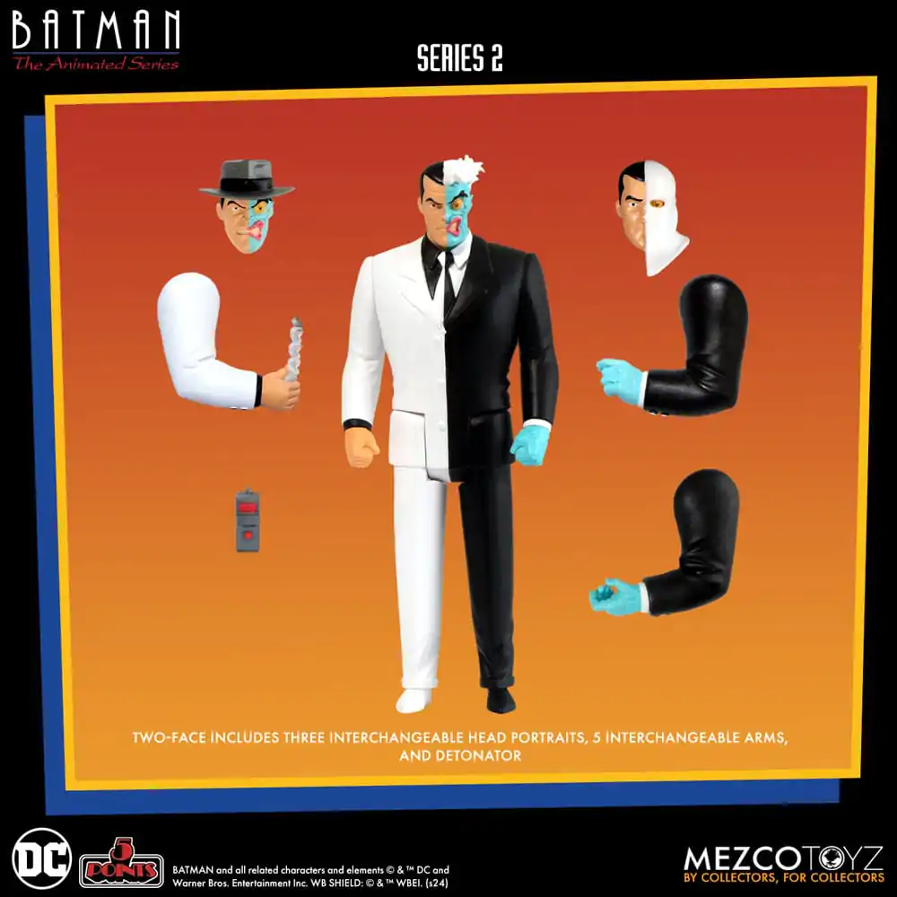 Batman: The Animated Series 2 5 Points Action Figures Deluxe Box Set 9 cm termékfotó