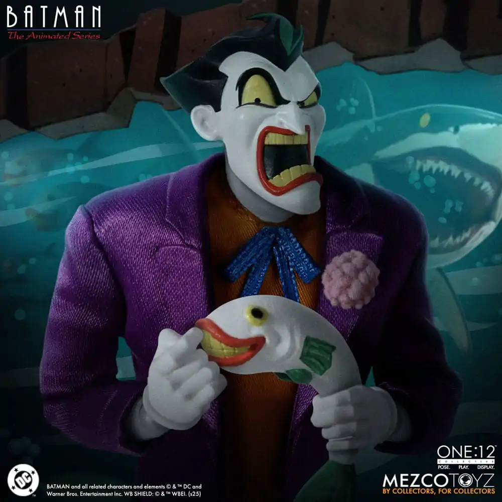 Batman: The Animated Series Action Figure 1/12 The Joker 17 cm product photo