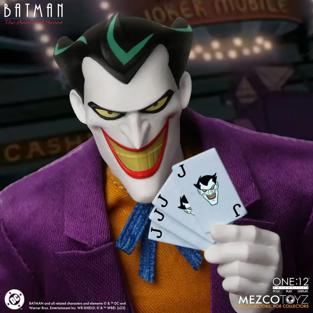 Batman: The Animated Series Action Figure 1/12 The Joker 17 cm product photo