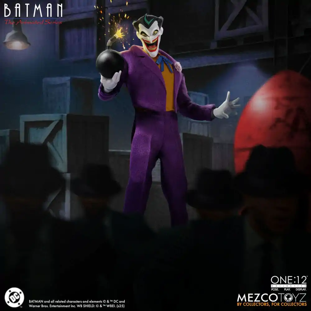 Batman: The Animated Series Action Figure 1/12 The Joker 17 cm product photo