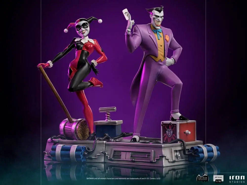 Batman The Animated Series Art Scale Statue 1/10 Harley Quinn 20 cm termékfotó