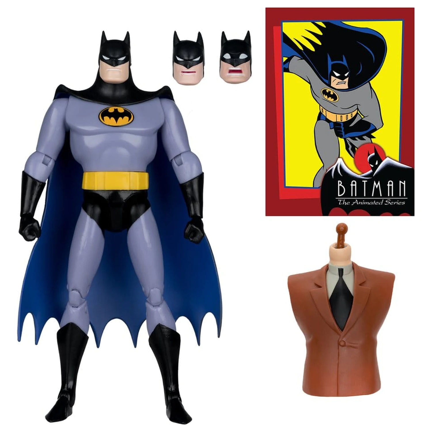 Batman: The Animated Series DC Direct Build-A Action Figures Batman (Alternate Expressions) 15 cm product photo