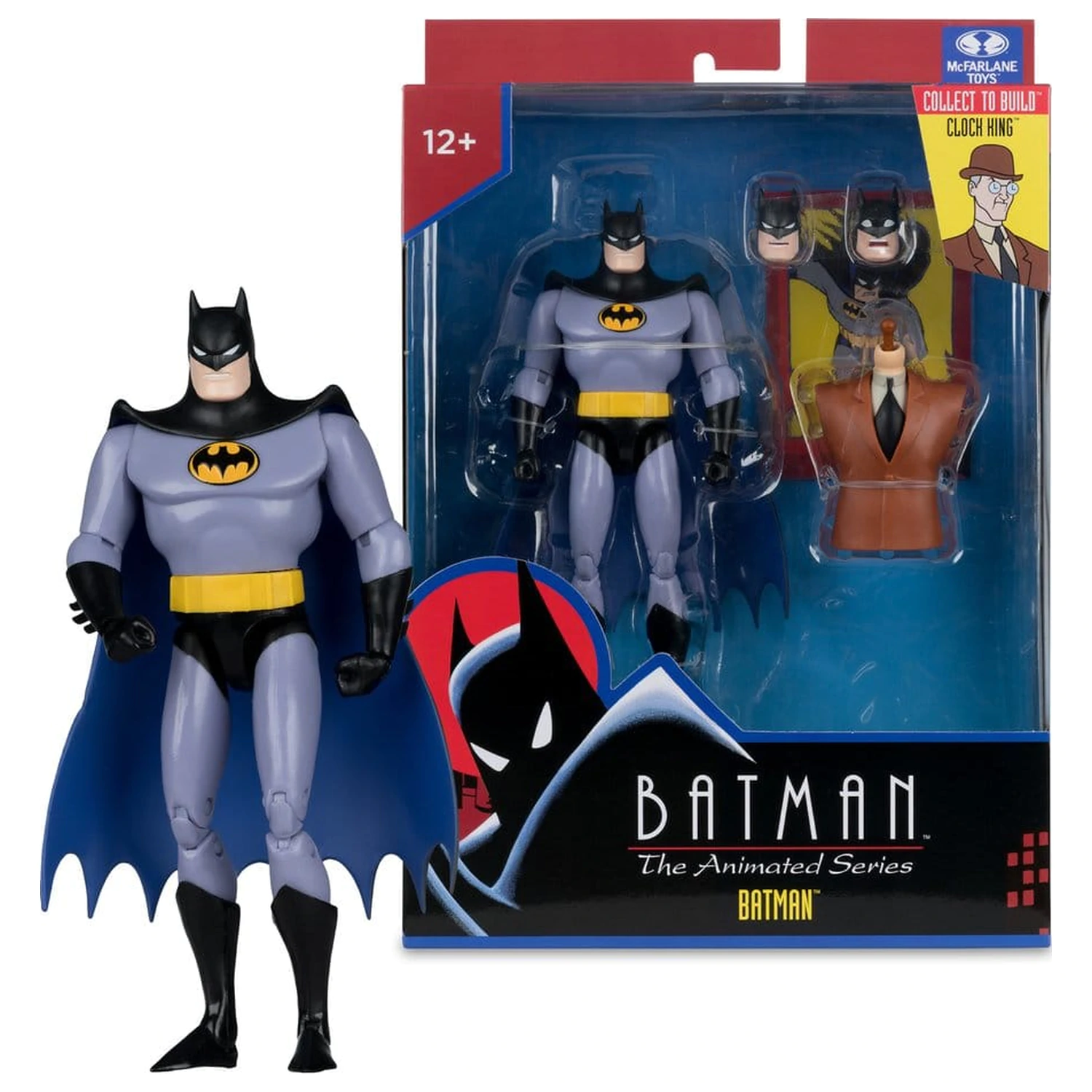 Batman: The Animated Series DC Direct Build-A Action Figures Batman (Alternate Expressions) 15 cm product photo