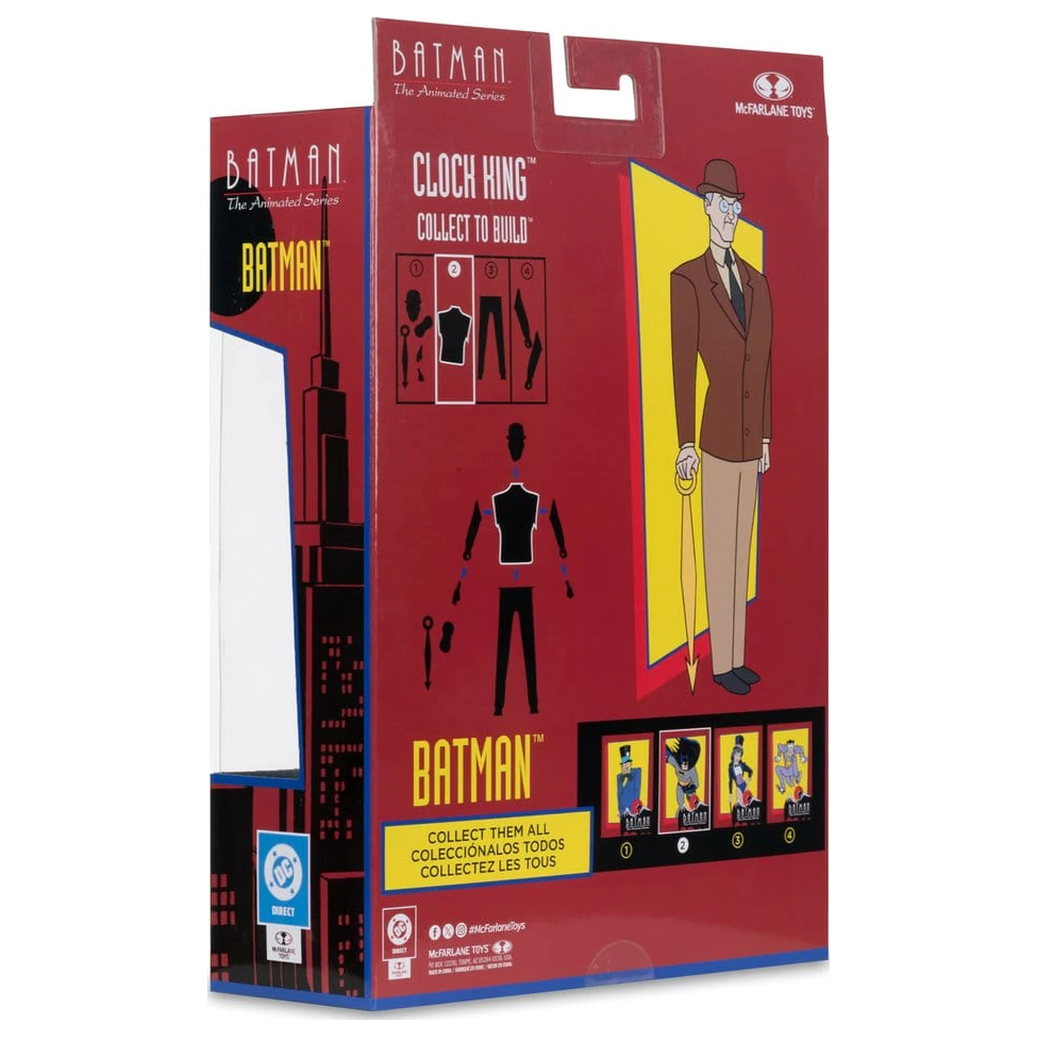 Batman: The Animated Series DC Direct Build-A Action Figures Batman (Alternate Expressions) 15 cm product photo