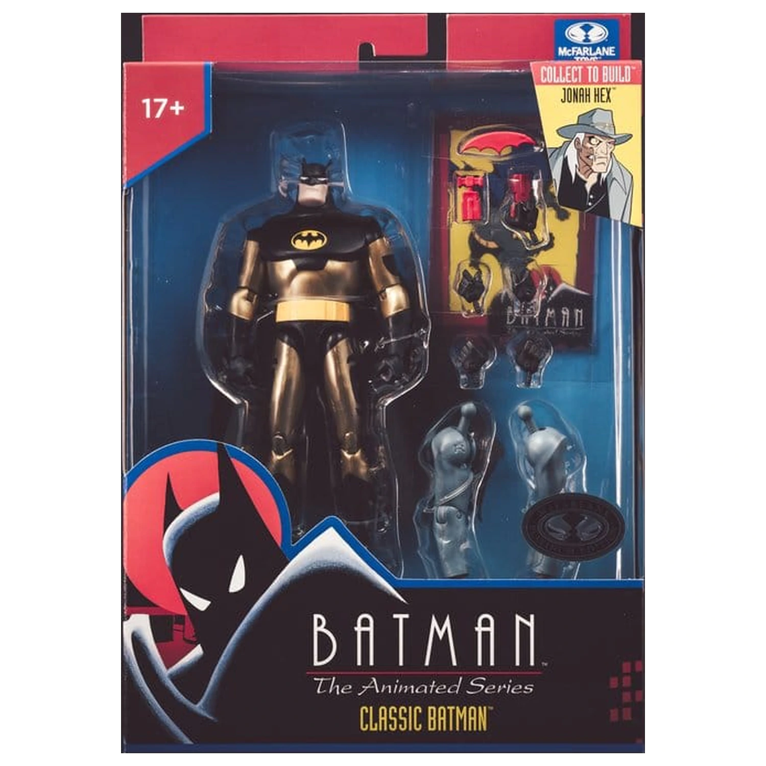 Batman: The Animated Series DC Direct Build-A Action Figures Wave 5 Classic Batman (Platinum Edition) 15 cm product photo