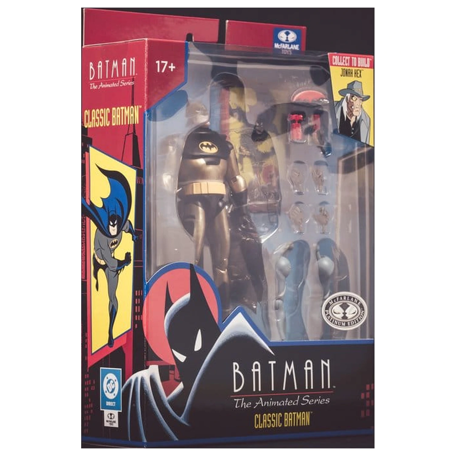 Batman: The Animated Series DC Direct Build-A Action Figures Wave 5 Classic Batman (Platinum Edition) 15 cm product photo