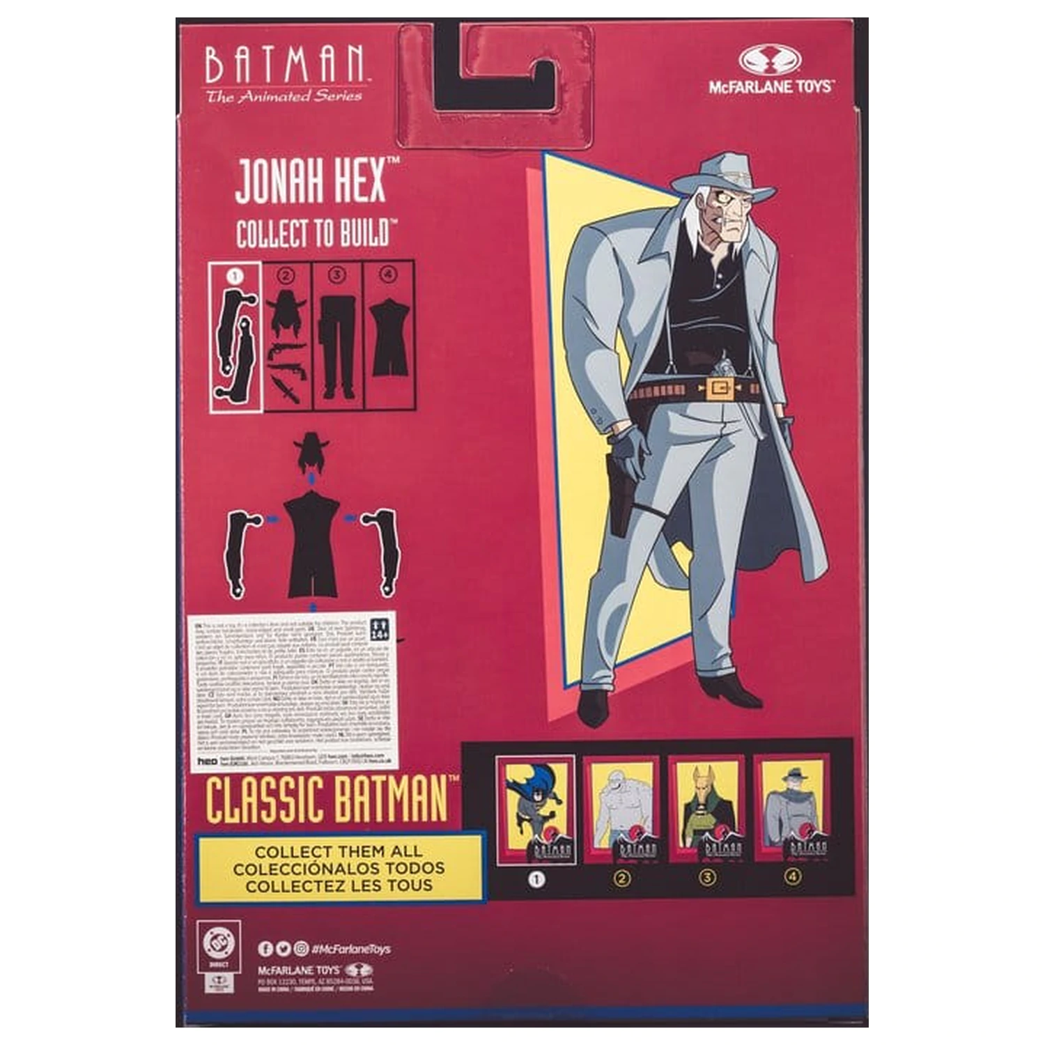 Batman: The Animated Series DC Direct Build-A Action Figures Wave 5 Classic Batman (Platinum Edition) 15 cm product photo