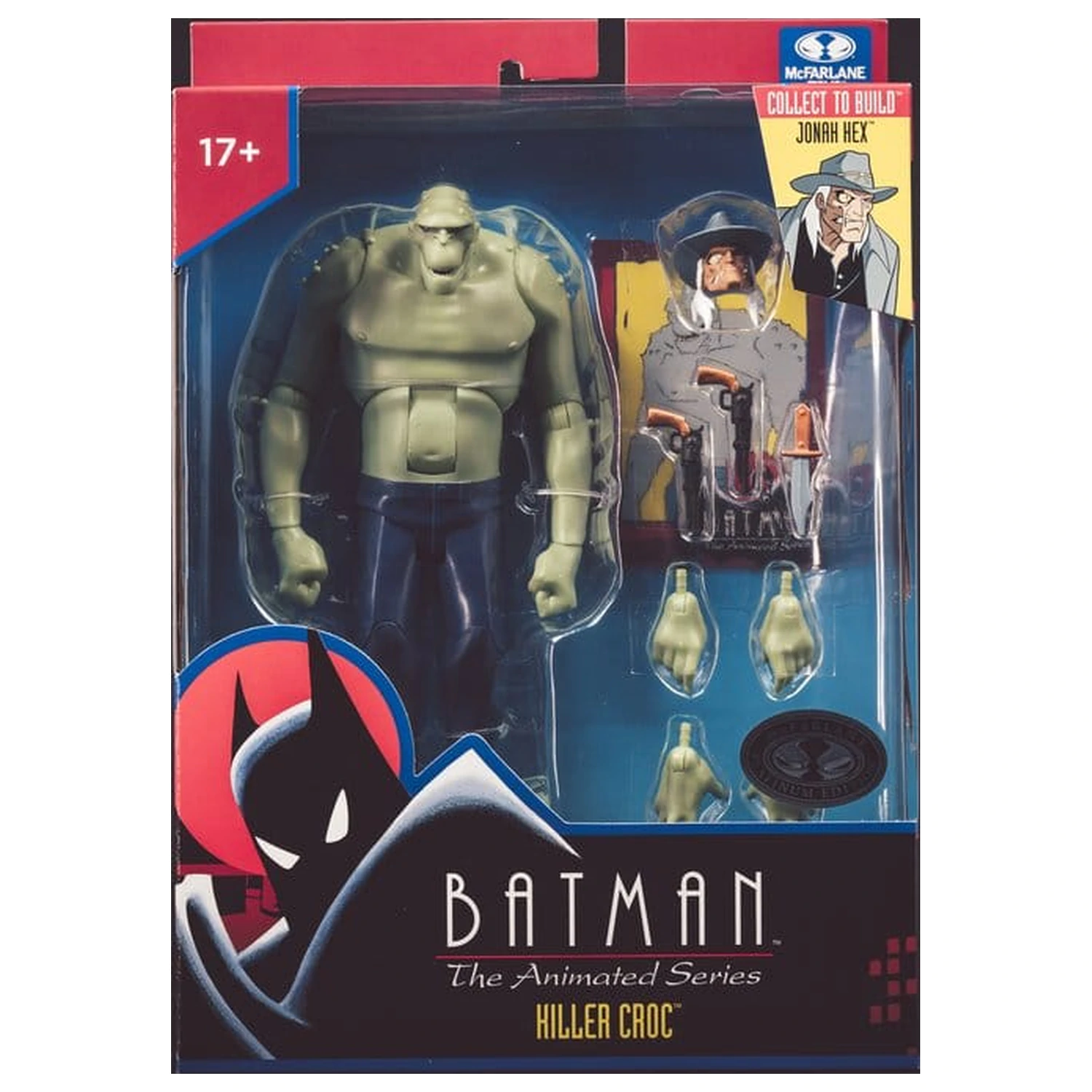 Batman: The Animated Series DC Direct Build-A Action Figures Wave 5 Killer Croc (Platinum Edition) 15 cm product photo