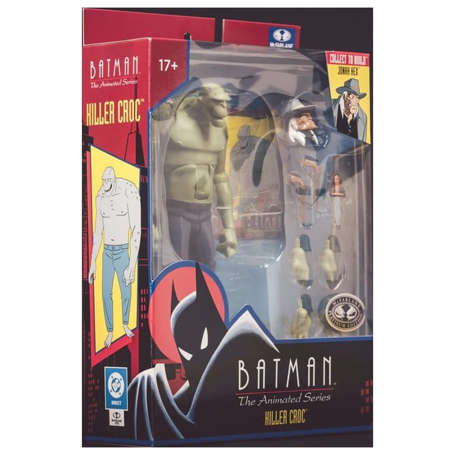 Batman: The Animated Series DC Direct Build-A Action Figures Wave 5 Killer Croc (Platinum Edition) 15 cm product photo