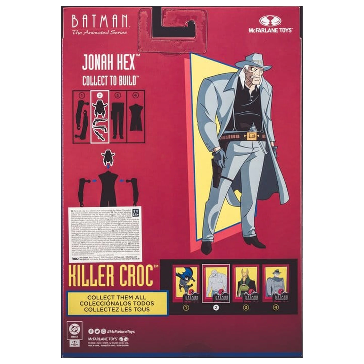 Batman: The Animated Series DC Direct Build-A Action Figures Wave 5 Killer Croc (Platinum Edition) 15 cm product photo