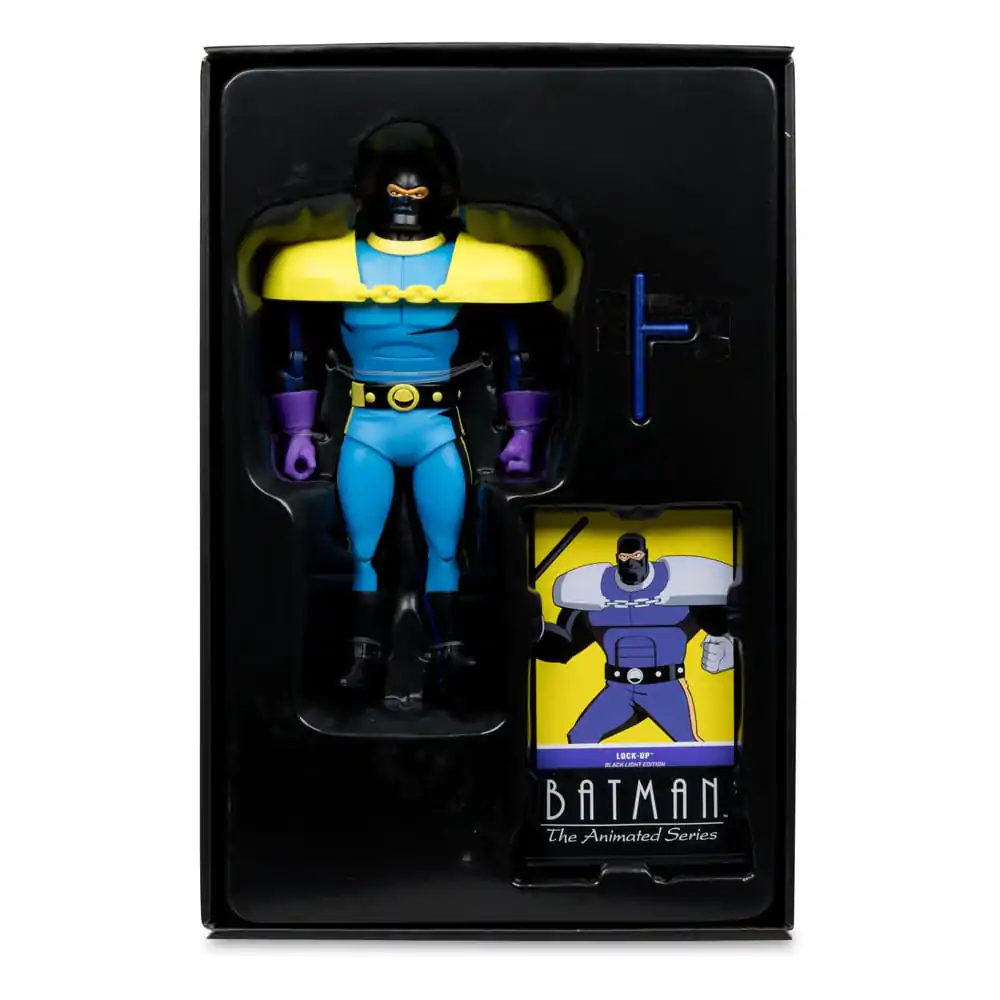 Batman: The Animated Series DC Direct Build-A Action Figures Wave 5 Lock-Up Black Light Edition (Gold Label) 15 cm product photo