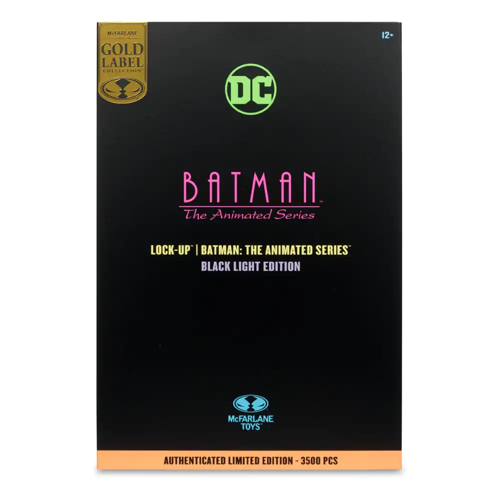 Batman: The Animated Series DC Direct Build-A Action Figures Wave 5 Lock-Up Black Light Edition (Gold Label) 15 cm product photo
