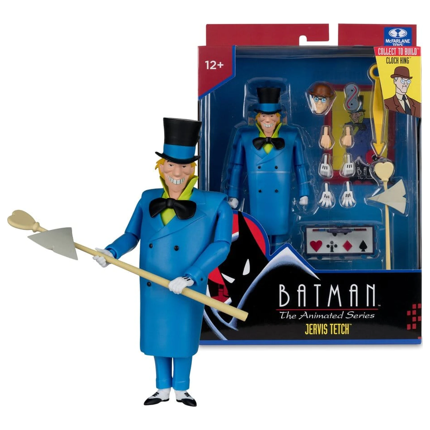 Batman: The Animated Series DC Direct Build-A Action Figures Wave 7 Jervis Tetch (Mad Hatter) 15 cm product photo