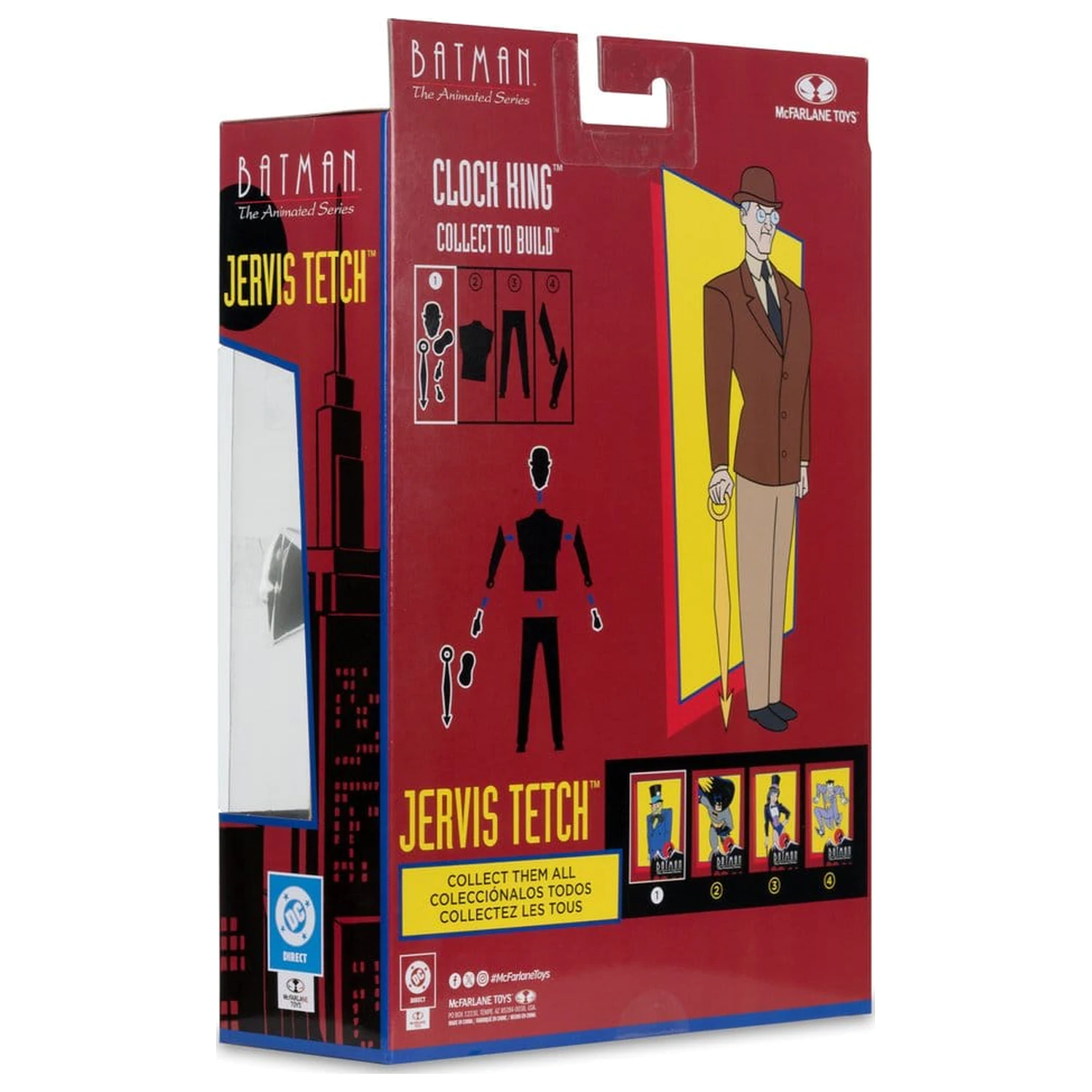 Batman: The Animated Series DC Direct Build-A Action Figures Wave 7 Jervis Tetch (Mad Hatter) 15 cm product photo