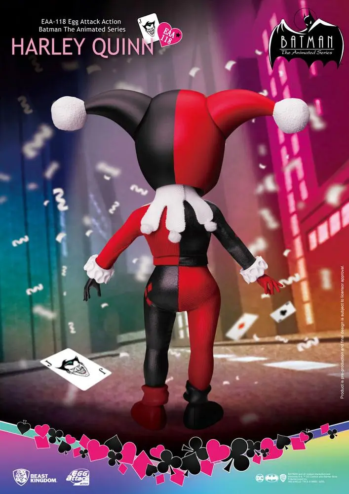 Batman The Animated Series Egg Attack Action Action Figure Harley Quinn 17 cm product photo