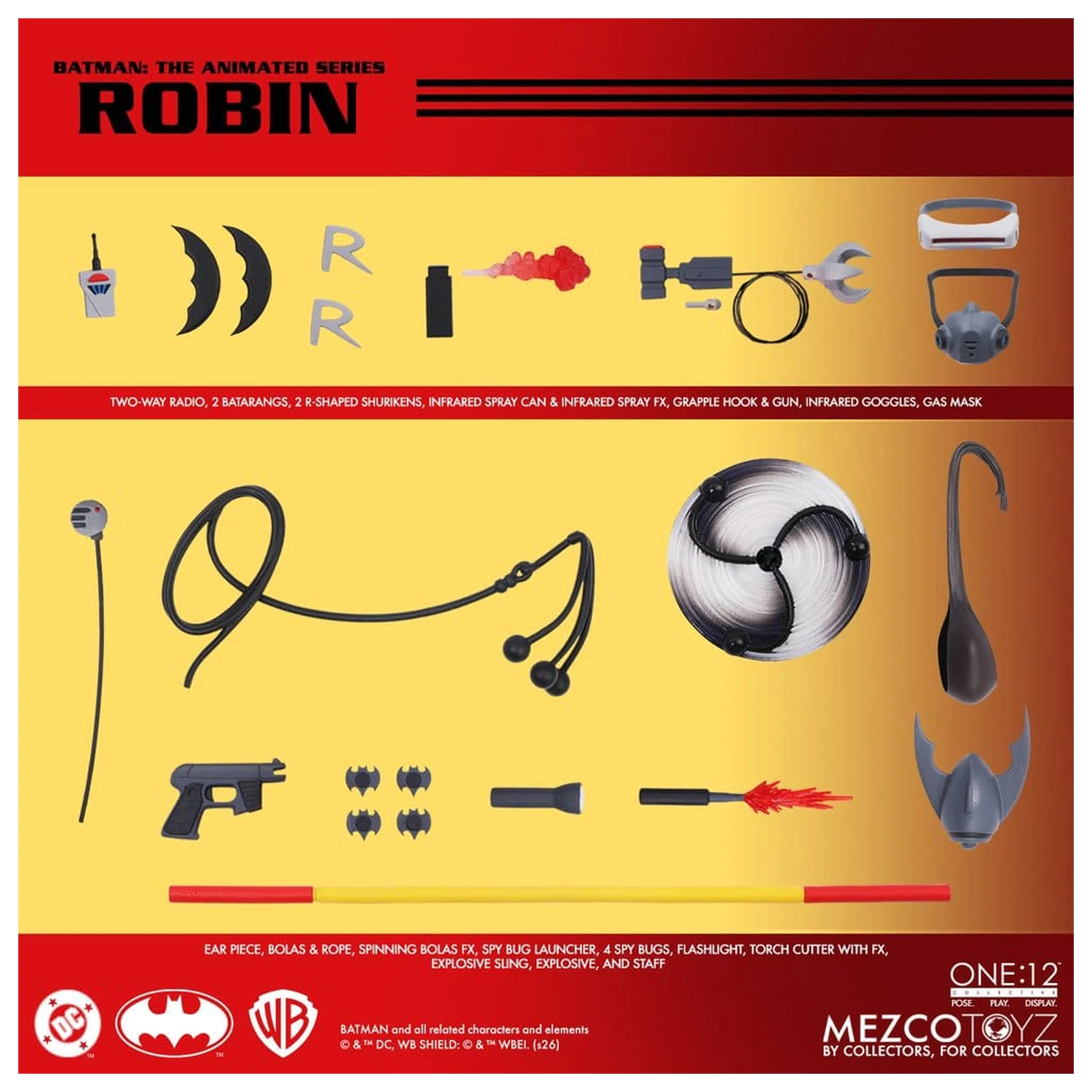Batman: The Animated Series One:12 Collective Action Figure 1/12 Robin 17 cm product photo