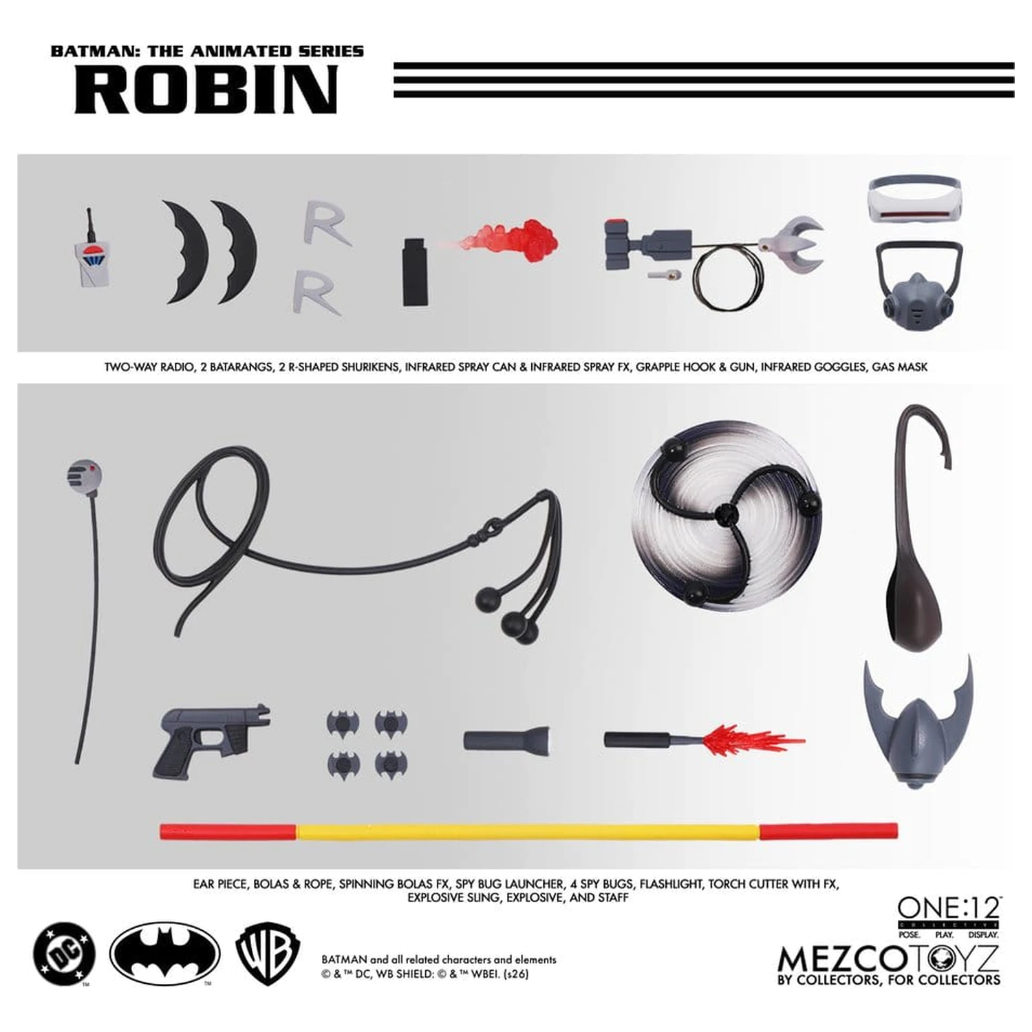 Batman: The Animated Series One:12 Collective Action Figure 1/12 Robin 17 cm product photo