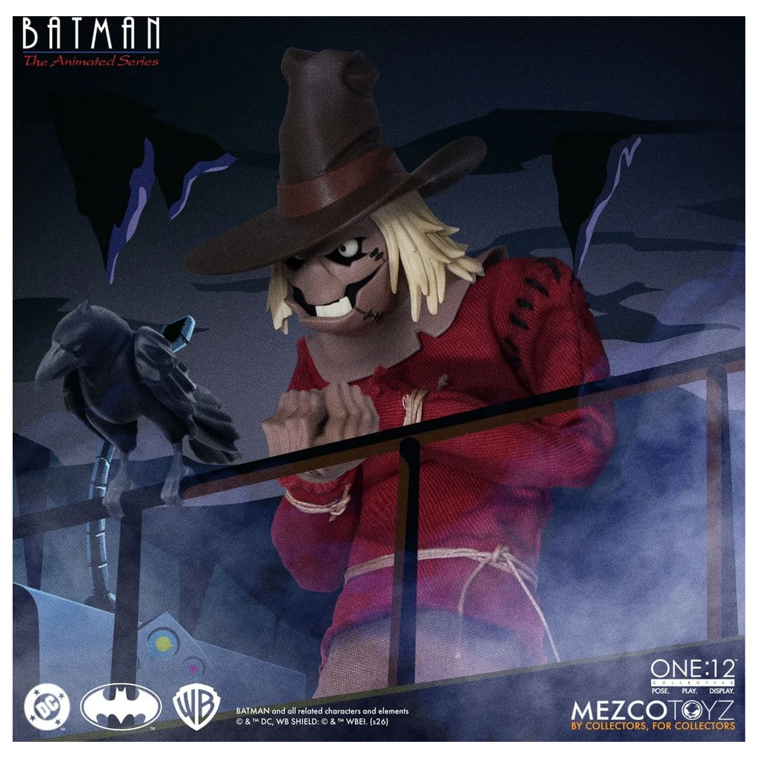 Batman: The Animated Series One:12 Collective Action Figure Scarecrow 17 cm product photo