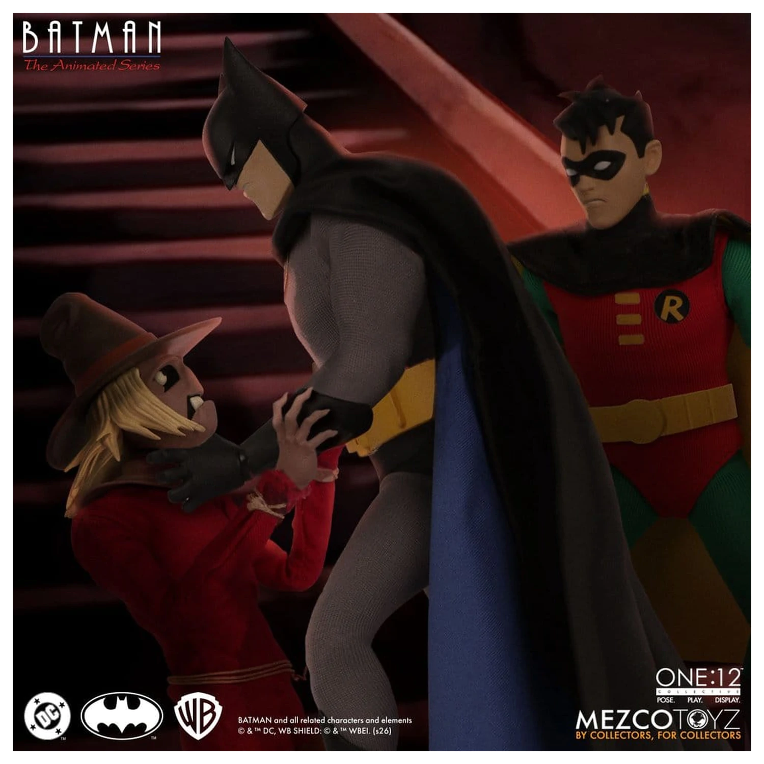 Batman: The Animated Series One:12 Collective Action Figure Scarecrow 17 cm product photo
