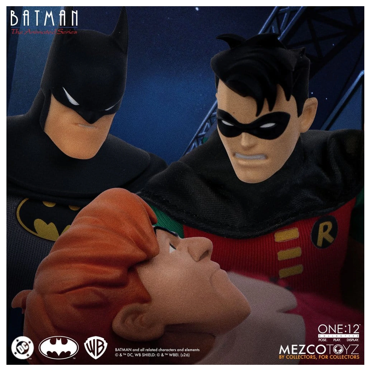 Batman: The Animated Series One:12 Collective Action Figure Scarecrow 17 cm product photo