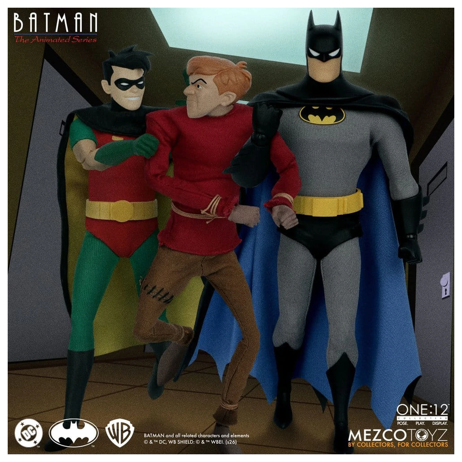 Batman: The Animated Series One:12 Collective Action Figure Scarecrow 17 cm product photo