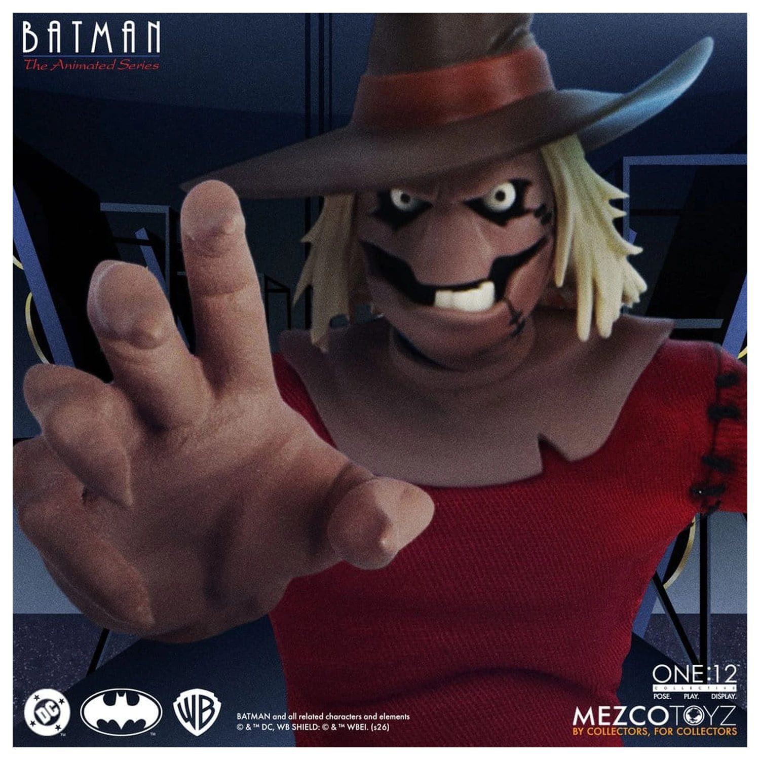 Batman: The Animated Series One:12 Collective Action Figure Scarecrow 17 cm product photo