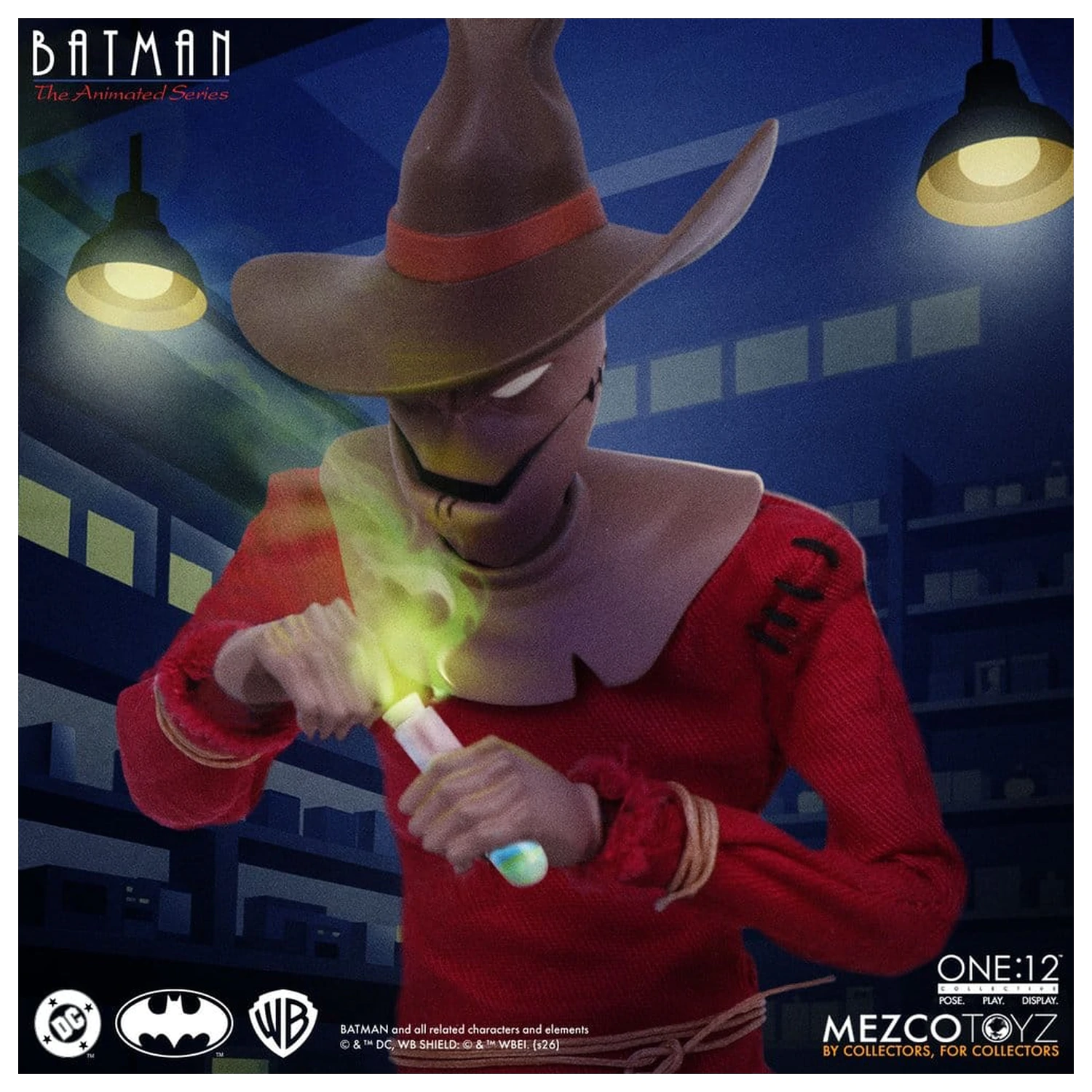 Batman: The Animated Series One:12 Collective Action Figure Scarecrow 17 cm product photo