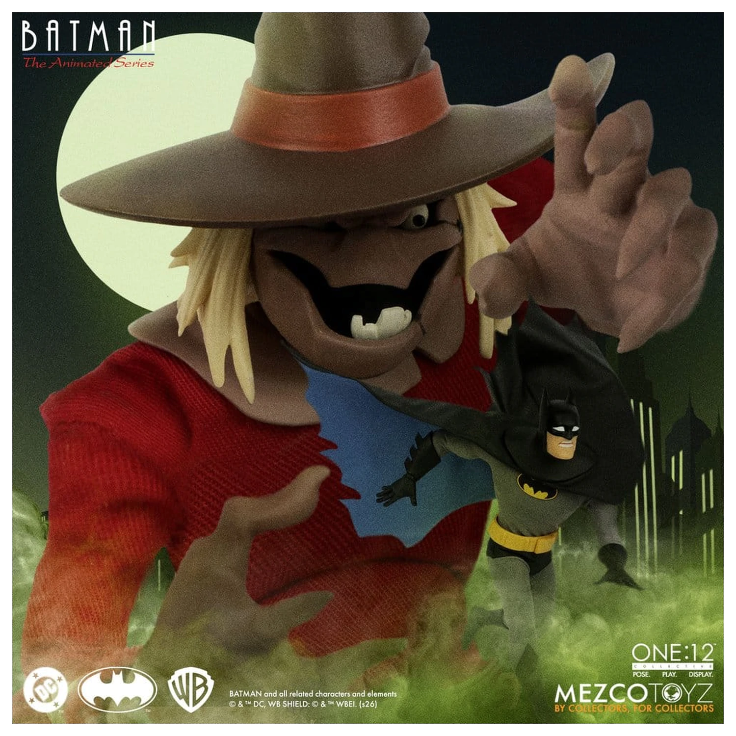 Batman: The Animated Series One:12 Collective Action Figure Scarecrow 17 cm product photo