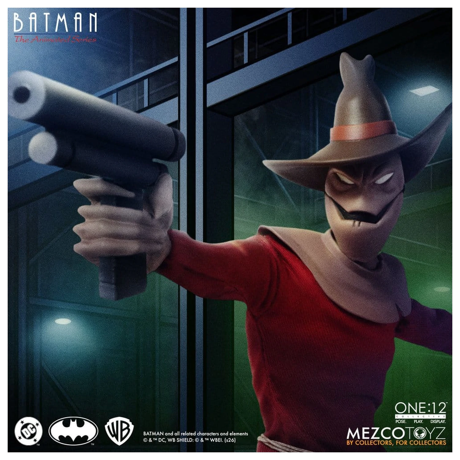 Batman: The Animated Series One:12 Collective Action Figure Scarecrow 17 cm product photo
