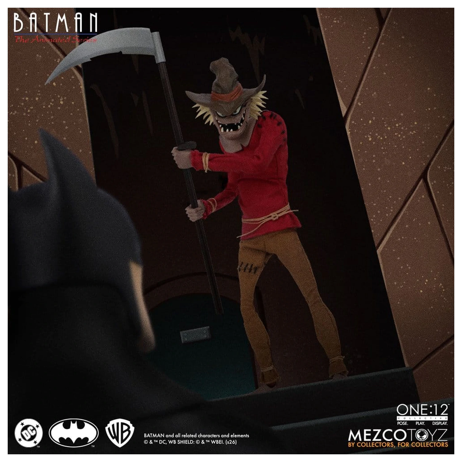 Batman: The Animated Series One:12 Collective Action Figure Scarecrow 17 cm product photo