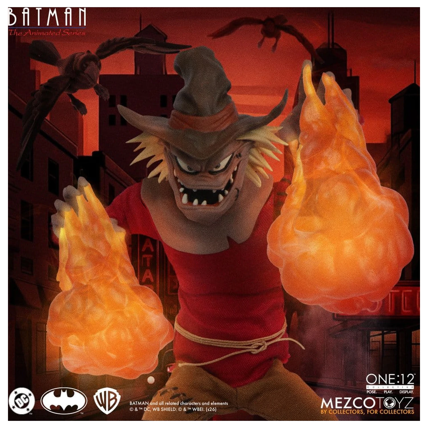 Batman: The Animated Series One:12 Collective Action Figure Scarecrow 17 cm product photo
