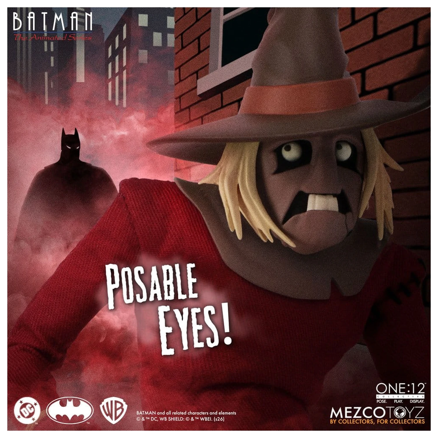 Batman: The Animated Series One:12 Collective Action Figure Scarecrow 17 cm product photo